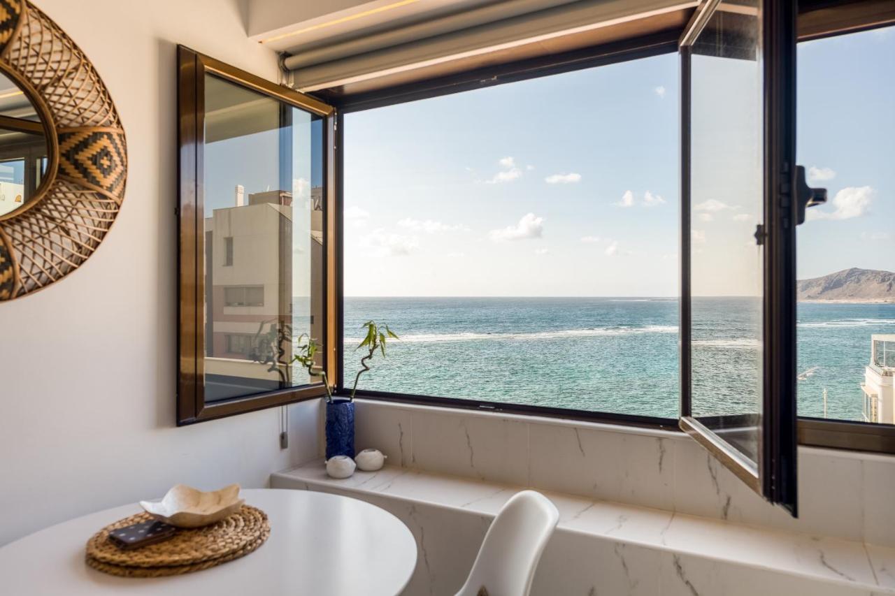 Breeze Sea View Accommodation Las Canteras Las Palmas de Gran Canaria Ngoại thất bức ảnh