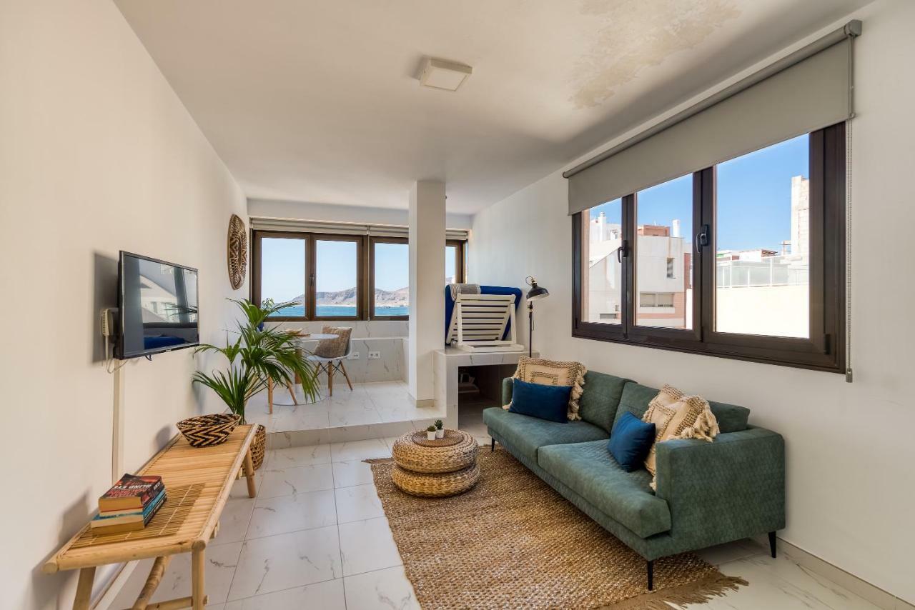 Breeze Sea View Accommodation Las Canteras Las Palmas de Gran Canaria Ngoại thất bức ảnh