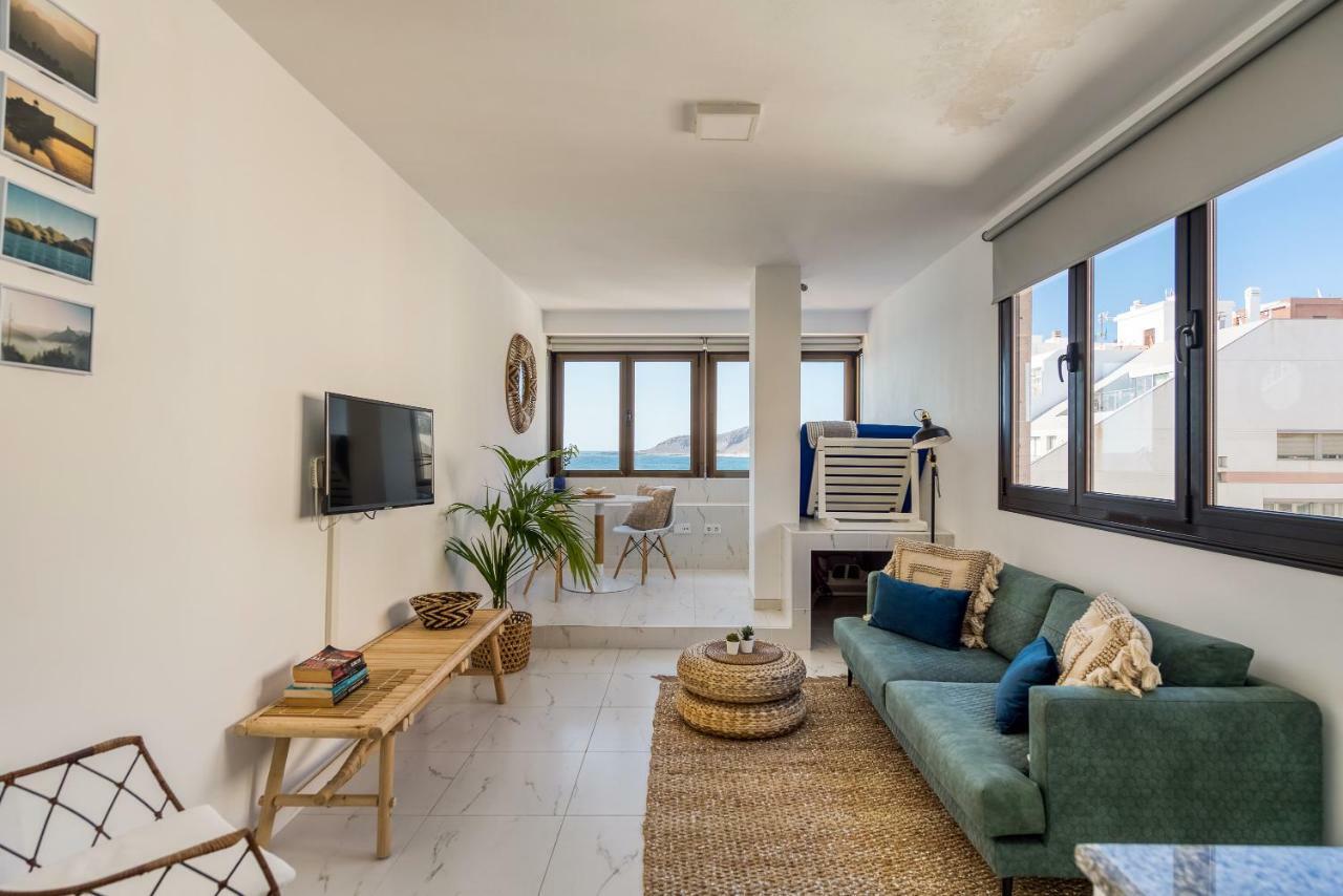 Breeze Sea View Accommodation Las Canteras Las Palmas de Gran Canaria Ngoại thất bức ảnh
