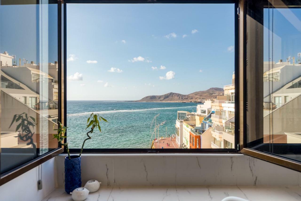 Breeze Sea View Accommodation Las Canteras Las Palmas de Gran Canaria Ngoại thất bức ảnh